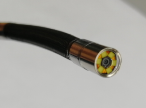 Comparison of “Front LED ” and “fiber + LED” Illumination for Industrial Endoscopes