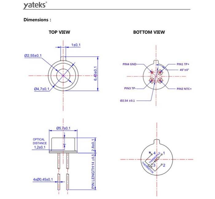 Thermopile infrared sensor  How it works, Application & Advantages