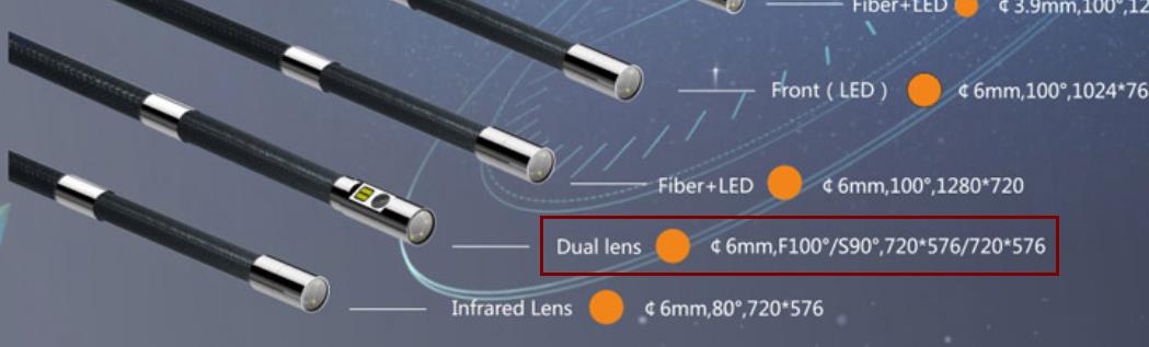 dual lens endoscope