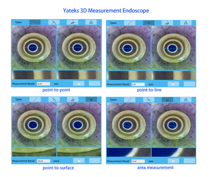 Yateks P Series 3D Measurement Industrial Endoscope - yateks.com