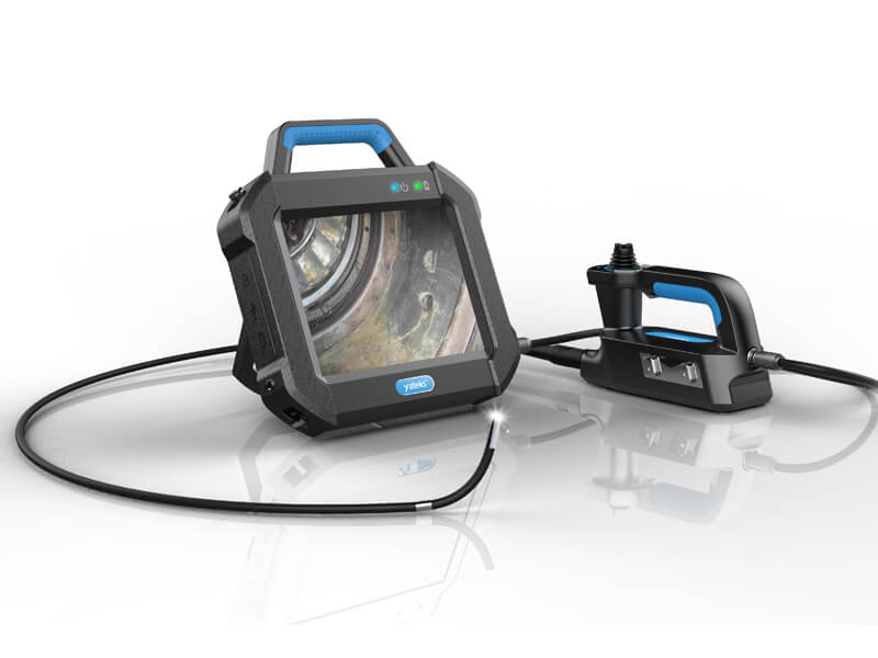 Boroscope flexible - ENDOSCAM/R GT - AGM TEC - Caméra d'inspection -  industriel / affichage LCD