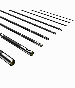 Yateks Inspeax F industrial videoscope interchangeable insertion tubes with multiple lengths